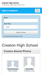 Mobile Screenshot of crestonhighschool.org